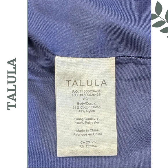 🛍️3/$40 Talula for Aritzia Royal Blue Lace
Miniskirt  Lined Side Zipper Size 6 - Picture 8 of 8